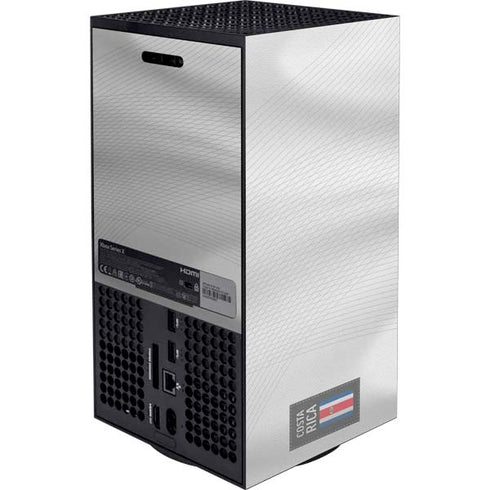 Costa Rica Soccer Flag Xbox Series X Console Skin